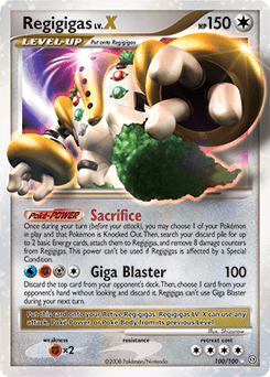 Regigigas LV.X 100/100 — Stormfront