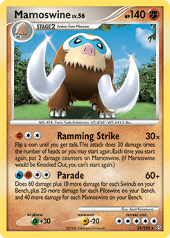 Mamoswine 21/100 — Stormfront