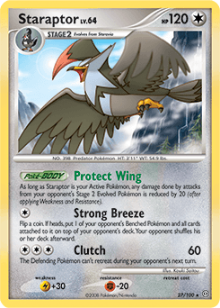 Staraptor 27/100 — Stormfront