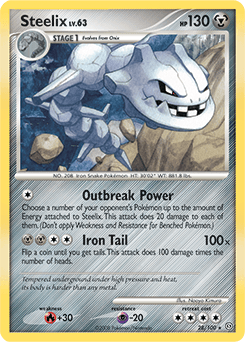 Steelix 28/100 — Stormfront