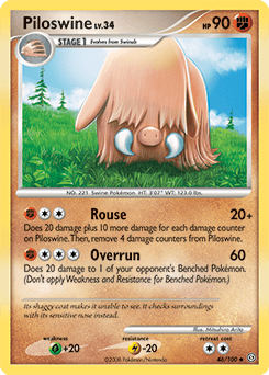 Piloswine 46/100 — Stormfront