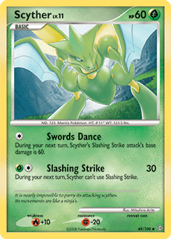 Scyther 49/100 — Stormfront