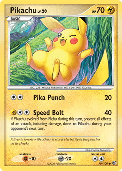 Pikachu 70/100 — Stormfront