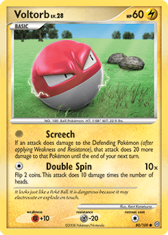 Voltorb 80/100 — Stormfront