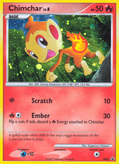 Chimchar DP02/56 — DP Black Star Promos