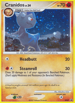 Cranidos DP07/56 — DP Black Star Promos