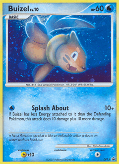 Buizel DP13/56 — DP Black Star Promos