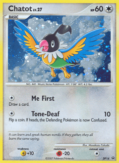 Chatot DP14/56 — DP Black Star Promos