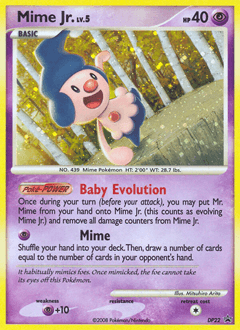 Mime Jr. DP22/56 — DP Black Star Promos