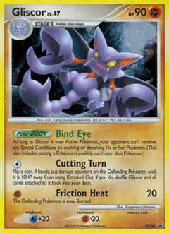 Gliscor DP36/56 — DP Black Star Promos