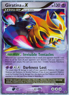 Giratina LV.X DP38/56 — DP Black Star Promos