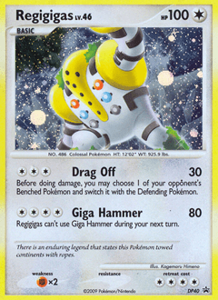 Regigigas DP40/56 — DP Black Star Promos