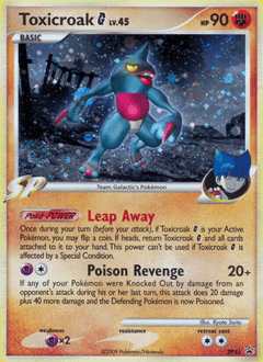 Toxicroak G DP41/56 — DP Black Star Promos