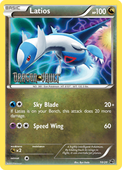 Latios 10/20 — Dragon Vault