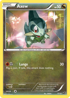 Axew 13/20 — Dragon Vault