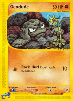 Geodude 110/165 — Expedition Base Set