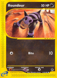 Houndour 113/165 — Expedition Base Set