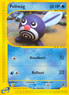 Poliwag 125/165 — Expedition Base Set