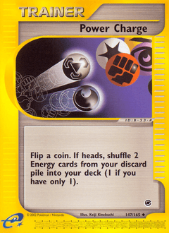 Power Charge 147/165 — Expedition Base Set
