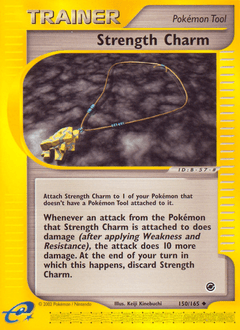 Strength Charm 150/165 — Expedition Base Set