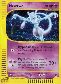 Mewtwo 20/165 — Expedition Base Set