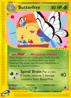 Butterfree 38/165 — Expedition Base Set