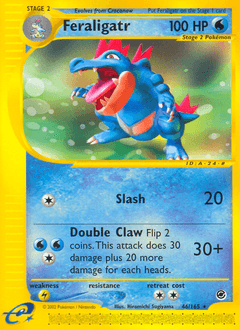 Feraligatr 46/165 — Expedition Base Set