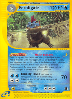 Feraligatr 47/165 — Expedition Base Set