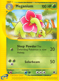 Meganium 53/165 — Expedition Base Set