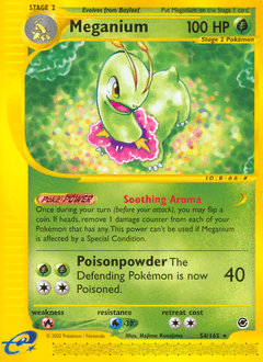 Meganium 54/165 — Expedition Base Set