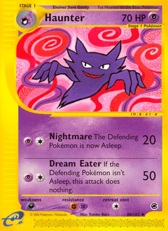 Haunter 80/165 — Expedition Base Set