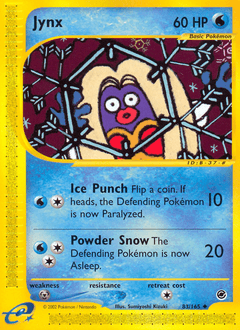 Jynx 83/165 — Expedition Base Set