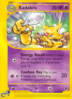 Kadabra 84/165 — Expedition Base Set