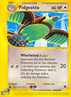 Pidgeotto 88/165 — Expedition Base Set