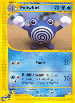 Poliwhirl 89/165 — Expedition Base Set