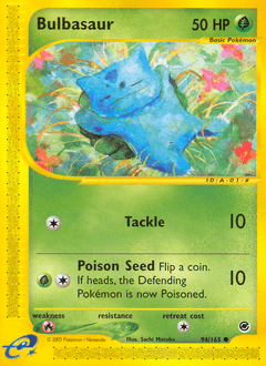 Bulbasaur 94/165 — Expedition Base Set