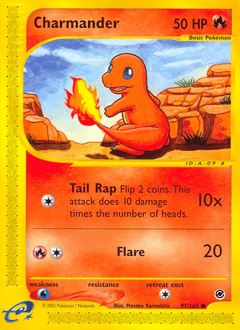Charmander 97/165 — Expedition Base Set