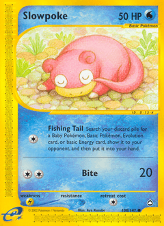 Slowpoke 108/147 — Aquapolis