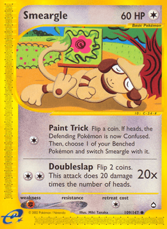 Smeargle 109/147 — Aquapolis