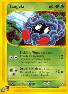 Tangela 112/147 — Aquapolis