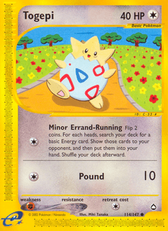 Togepi 114/147 — Aquapolis