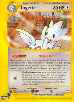 Togetic 39/147 — Aquapolis