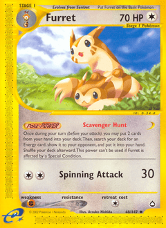 Furret 48/147 — Aquapolis
