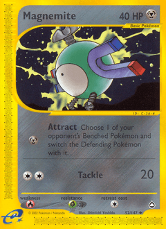 Magnemite 52/147 — Aquapolis