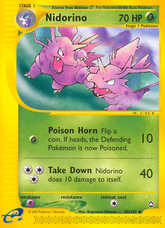 Nidorino 55/147 — Aquapolis