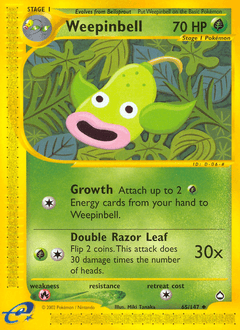 Weepinbell 65/147 — Aquapolis