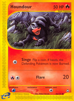 Houndour 86/147 — Aquapolis