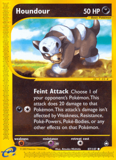 Houndour 87/147 — Aquapolis