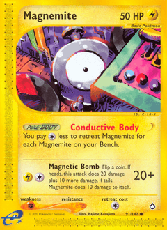 Magnemite 91/147 — Aquapolis