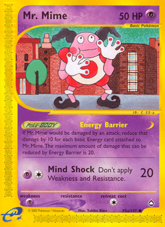 Mr. Mime 95/147 — Aquapolis